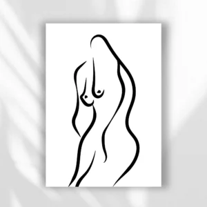 Woman Figure Printable #2