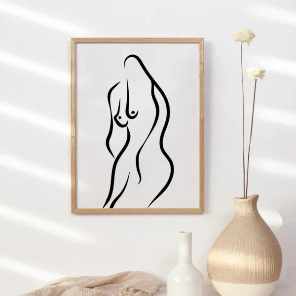 Woman Figure Printable #2 - Image 5