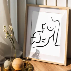 Woman Figure Printable #4
