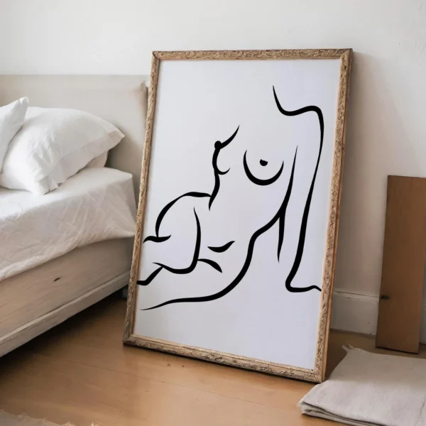 Woman Figure Printable #4 - Image 3