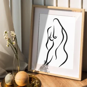 Woman Figure Printable #2