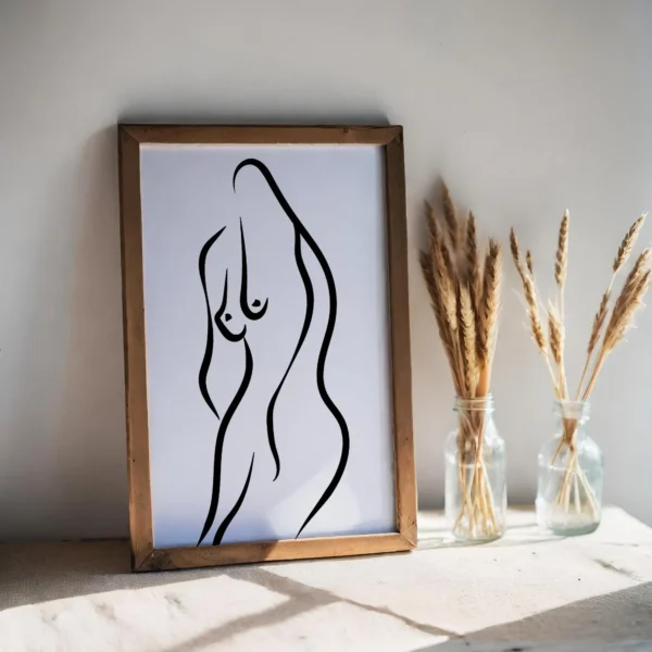 Woman Figure Printable #2 - Image 4