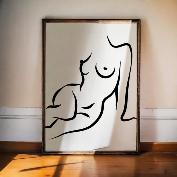Woman Figure Printable #4 - Image 4