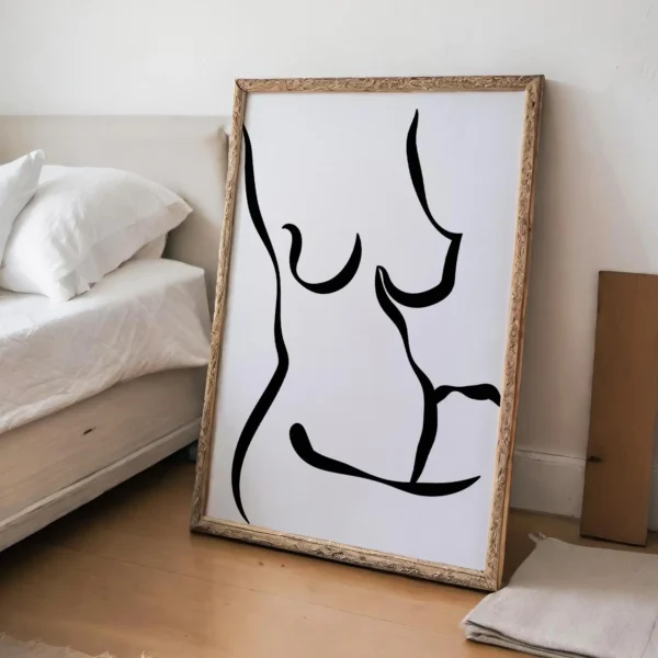 Woman Figure Printable #3 - Image 3