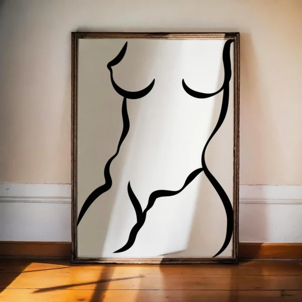 Woman Figure Printable #1