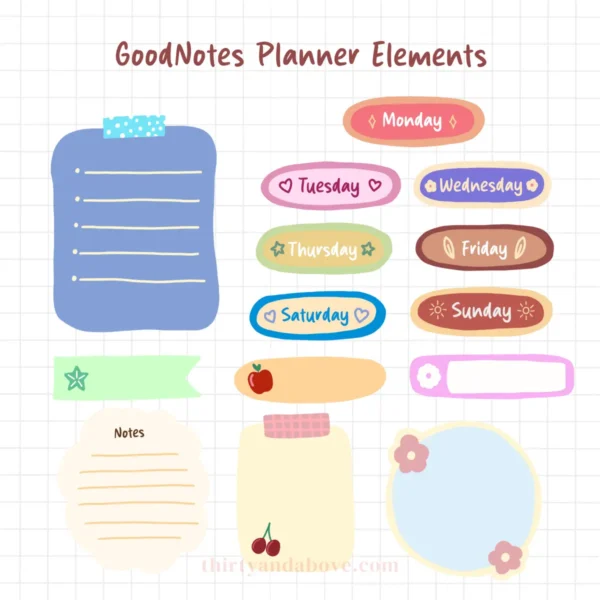Everyday GoodNotes Starter Pack